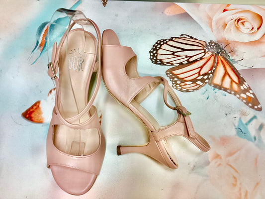 Sur Dita Tan, reg, Heel 6 cm