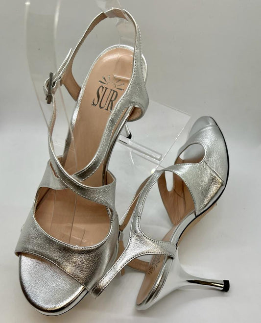 Sur Dita Platinum, reg, Heel 7 cm