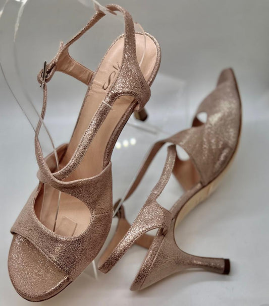 Sur, Dita, Shiny Tan, reg,Heel 6 cm