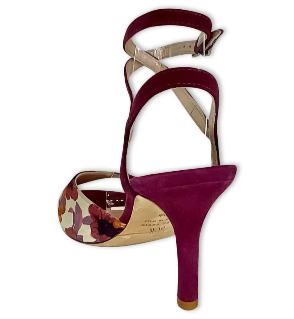 Sur Tango Shoes - Carmesí Heel 7cm