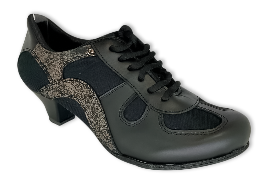 DNI Practice Shoes Black Heel 7cm