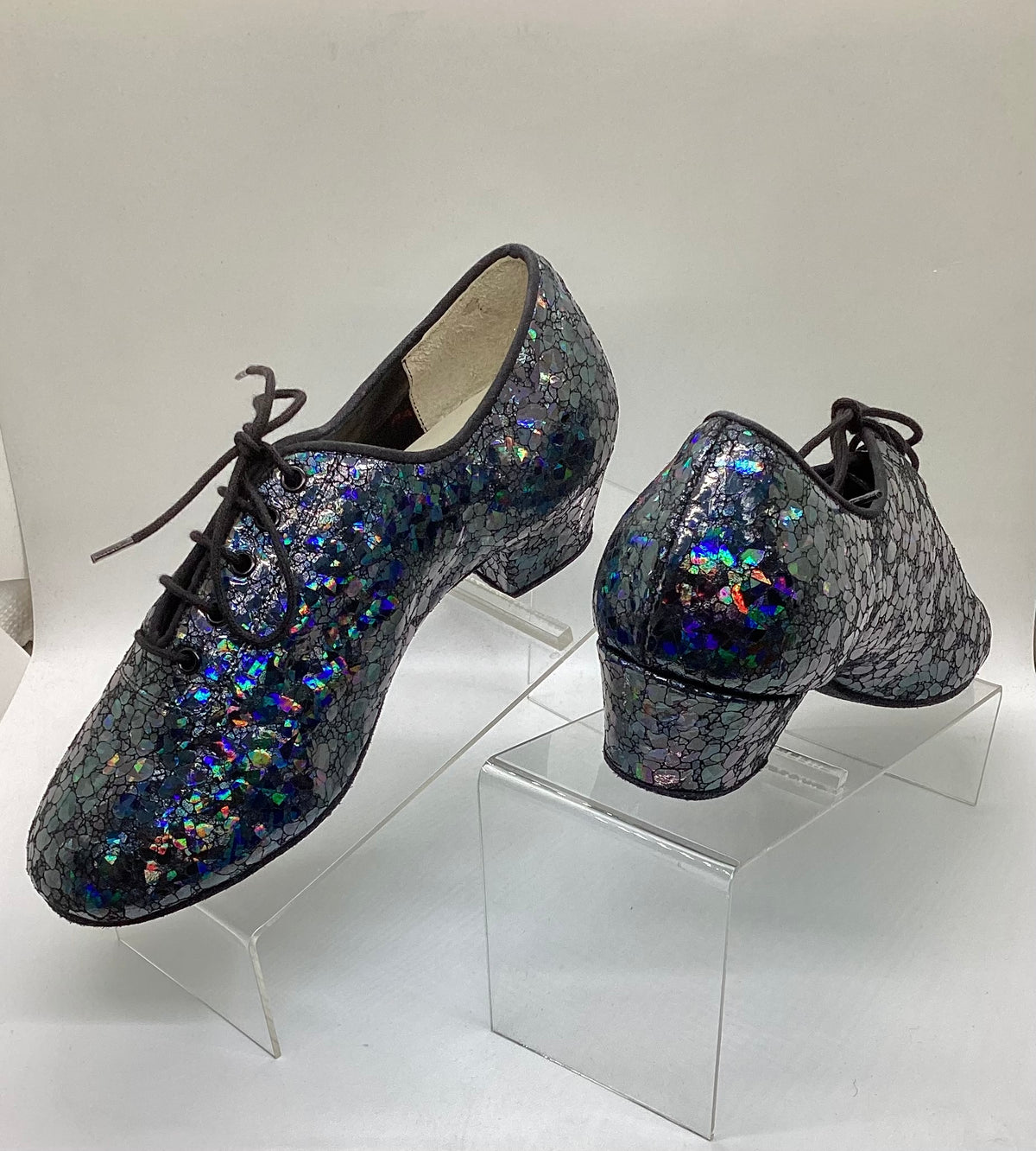 Paoul Leather Practice Shoes | Heel 3.5CM | Black Ice