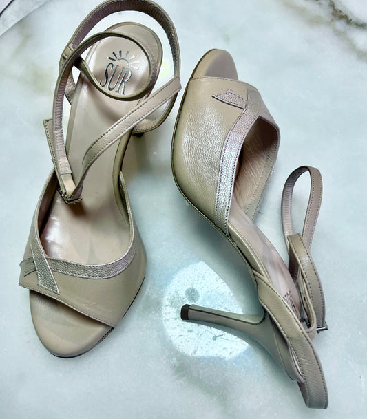 Sur tan long strap, wide, 7cm