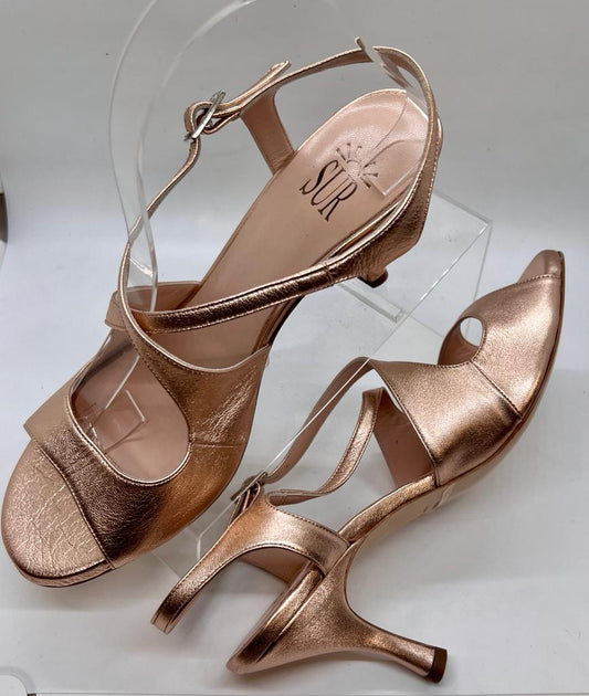 Sur Tango Shoes Dita, Rose Gold, Regular, Heel 6 cm