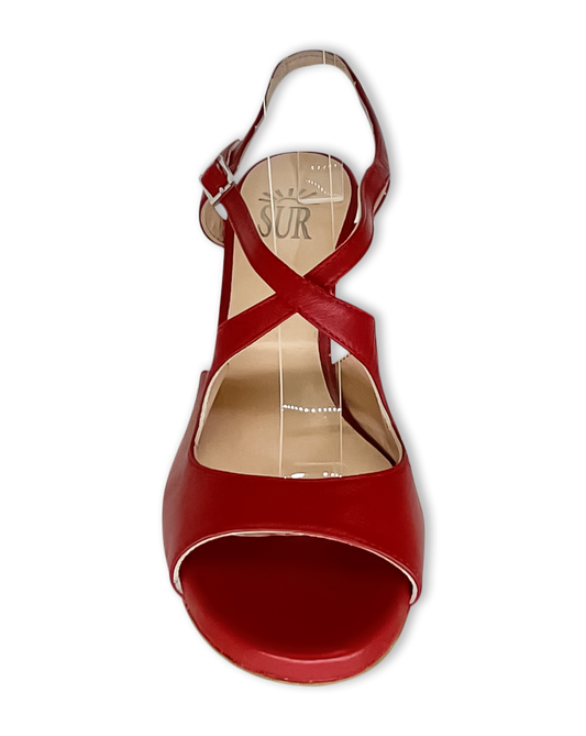 Sur Tango Shoes - Red Heel 6 cm