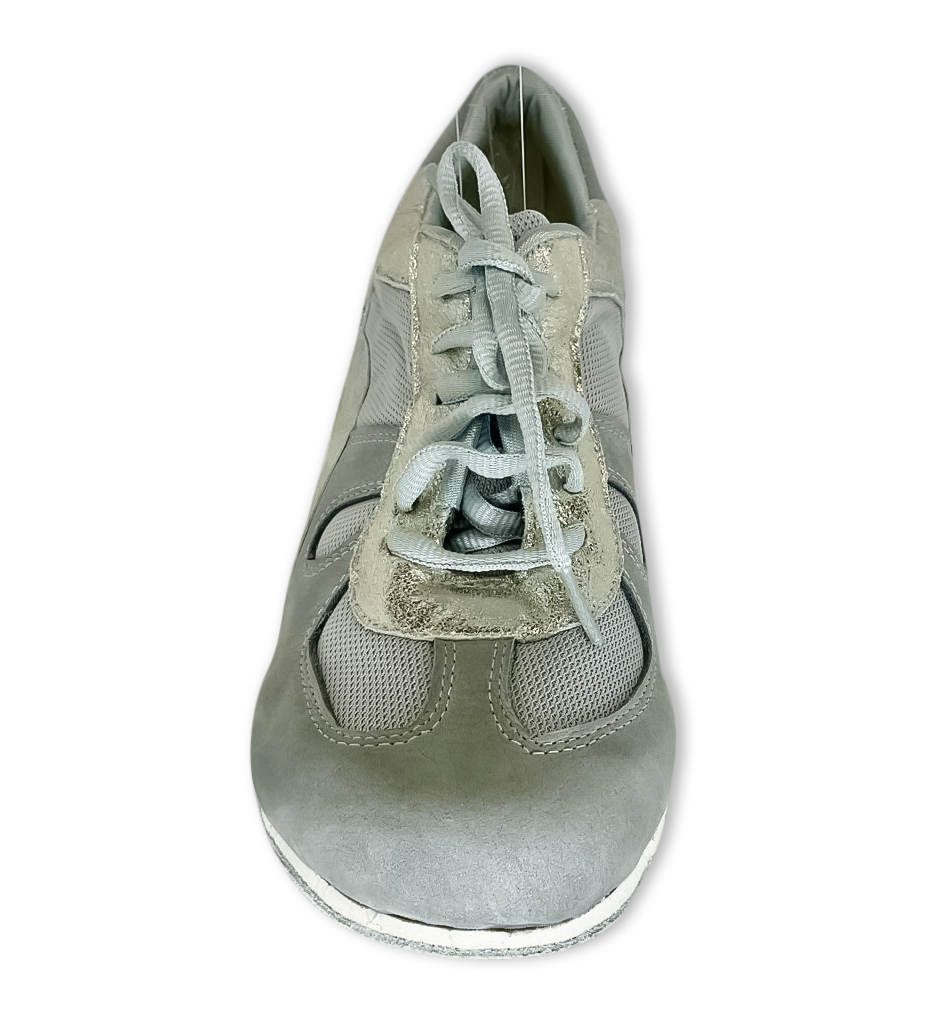 DNI Practice Tango Shoes Gray Heel 7cm